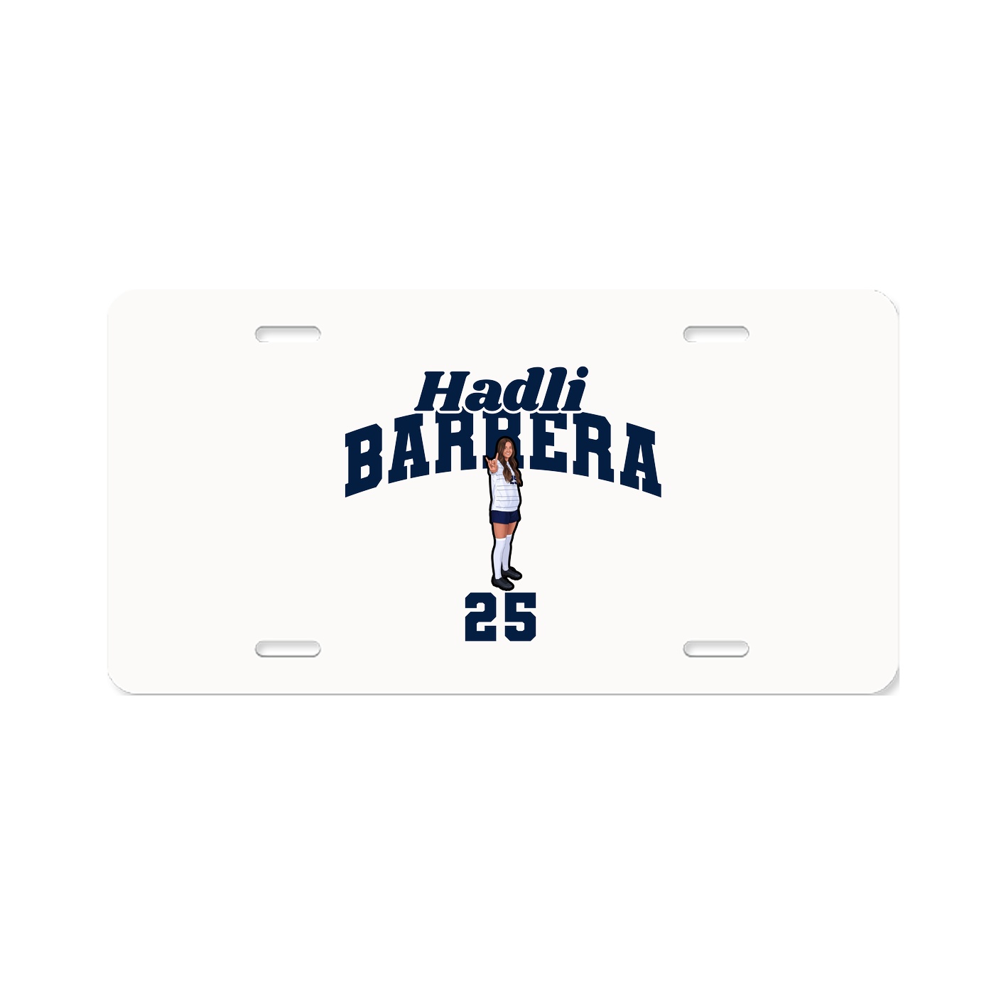 License Plate — Signature Arch in Classic