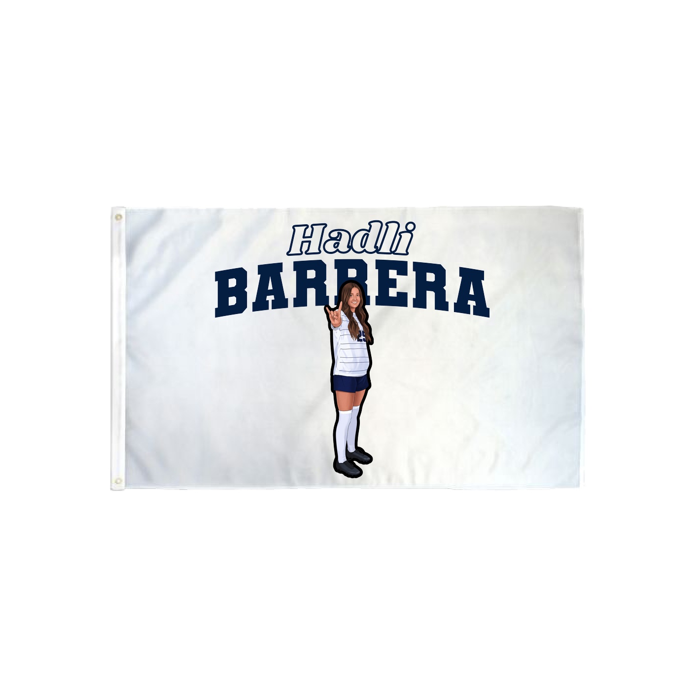 3x5 Flag — Name Arch in Classic