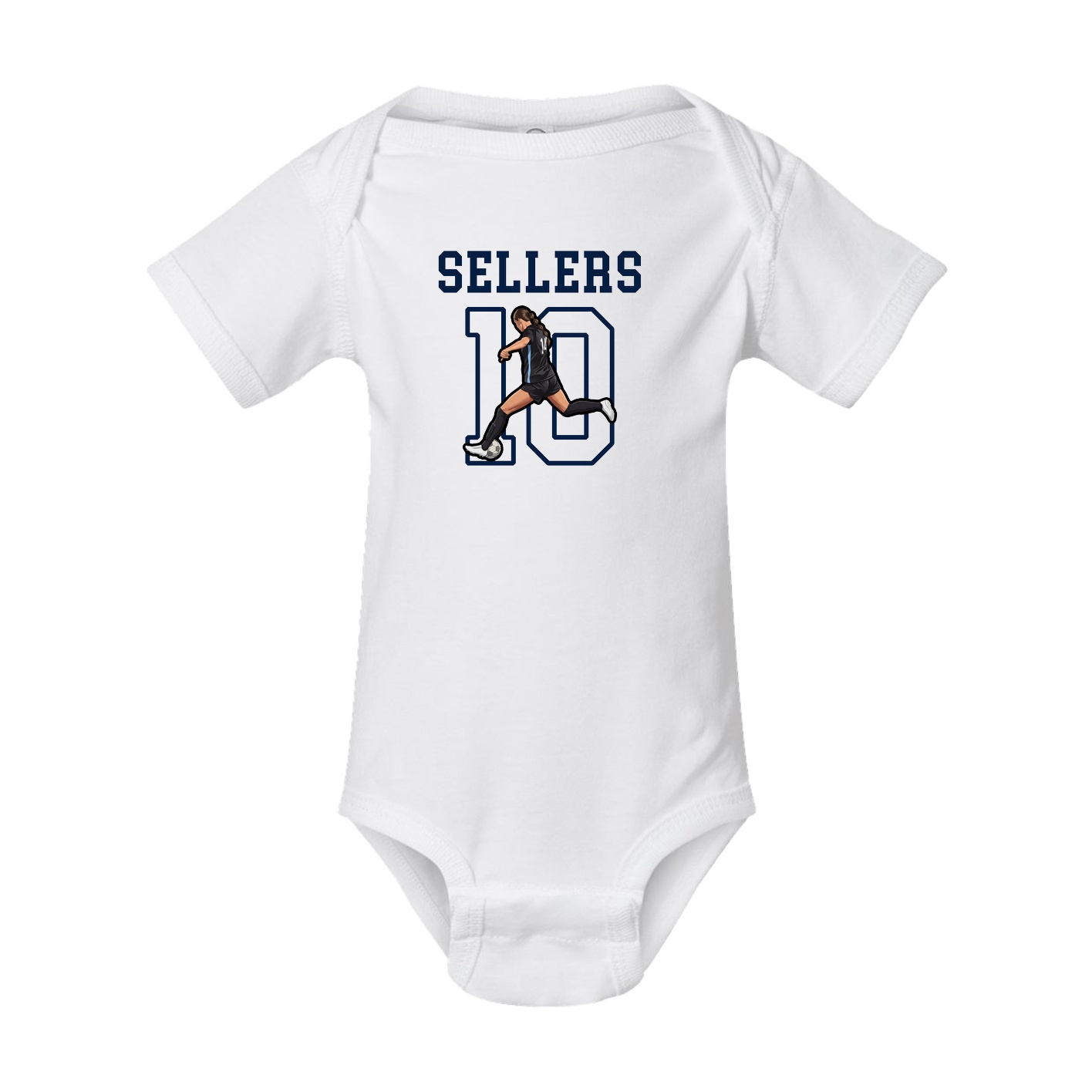 Baby Onesie — Shirsey in White
