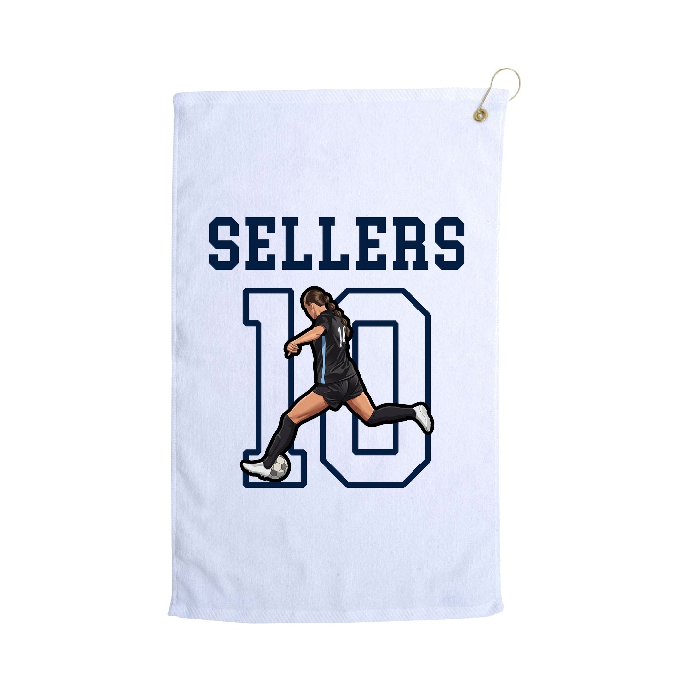 Golf Towel — Shirsey in White