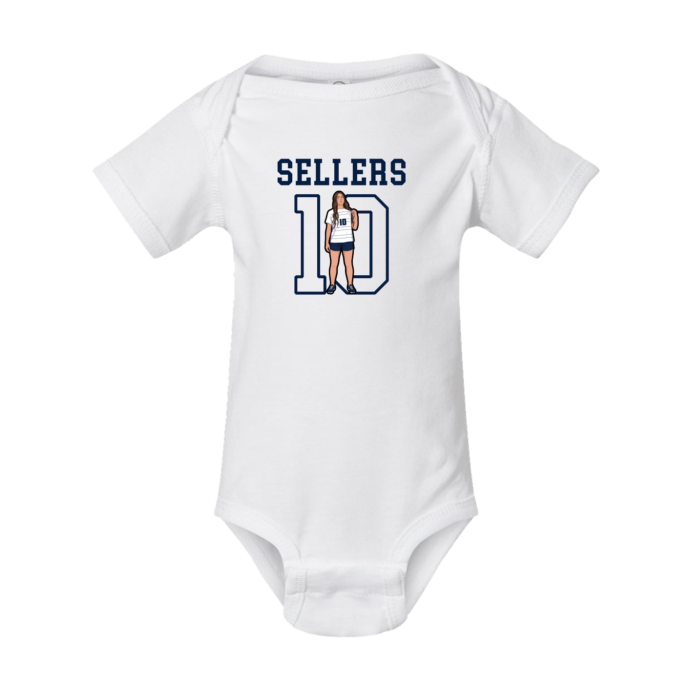 Baby Onesie — Shirsey in White