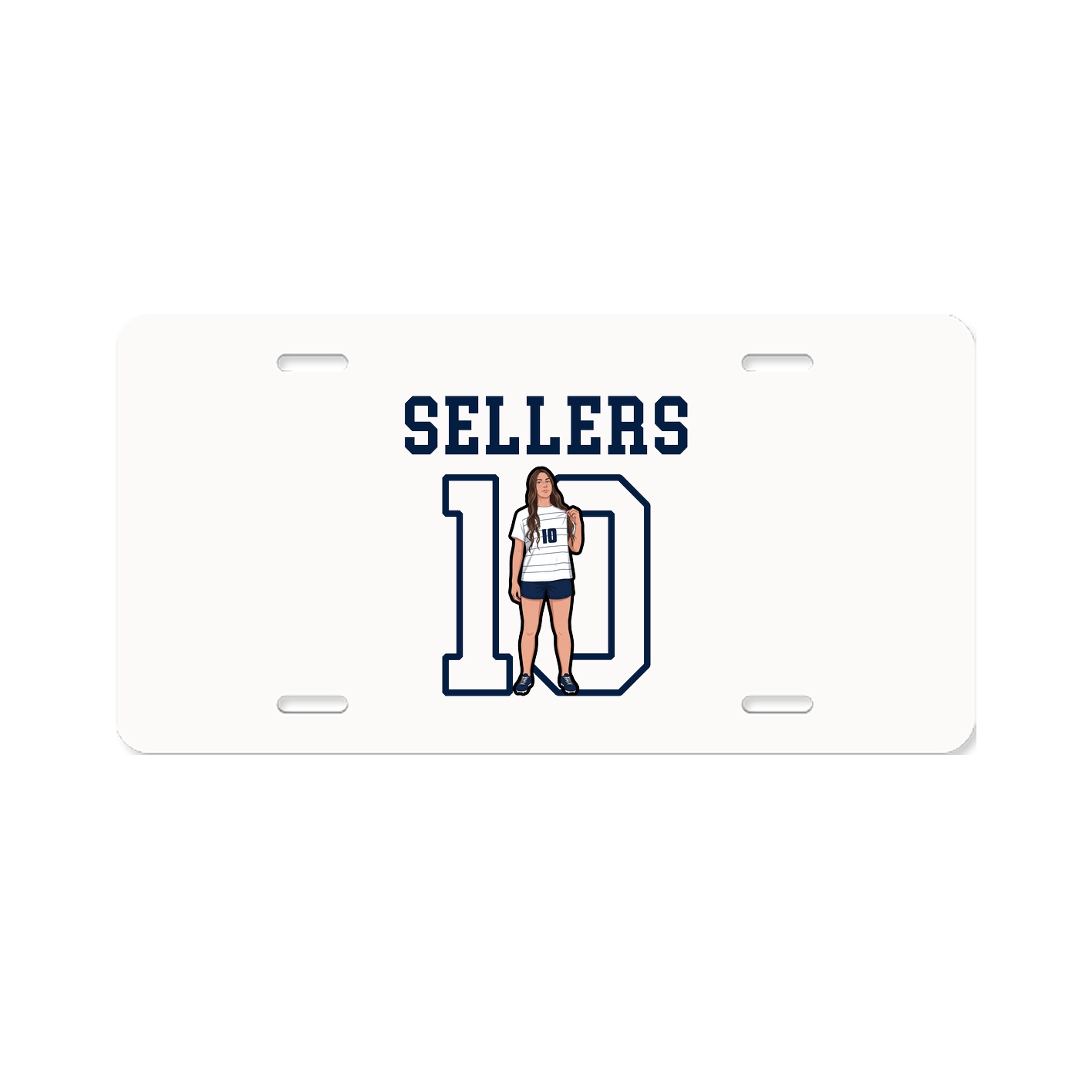 License Plate — Shirsey in Classic