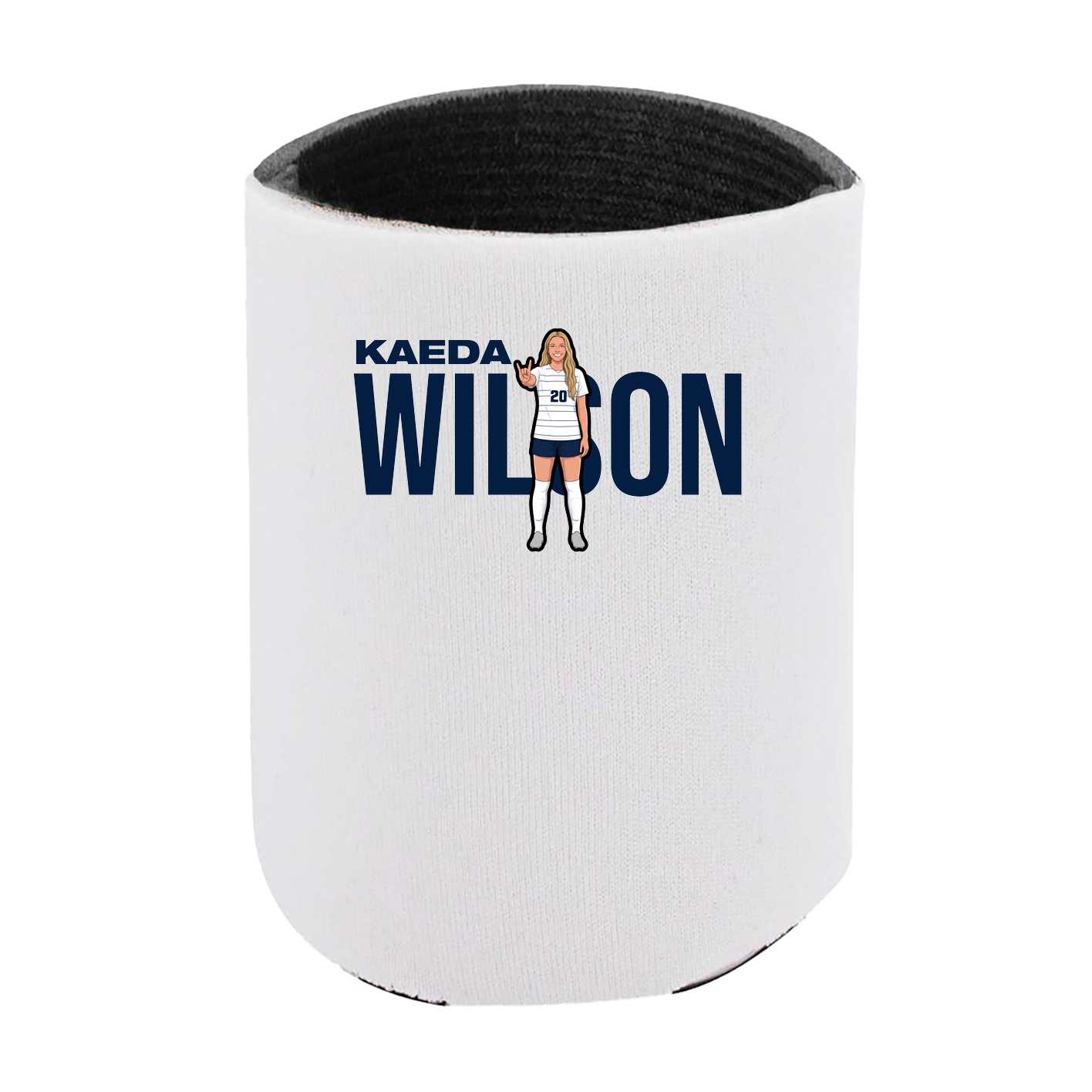 Can Holder — Player Name in White
