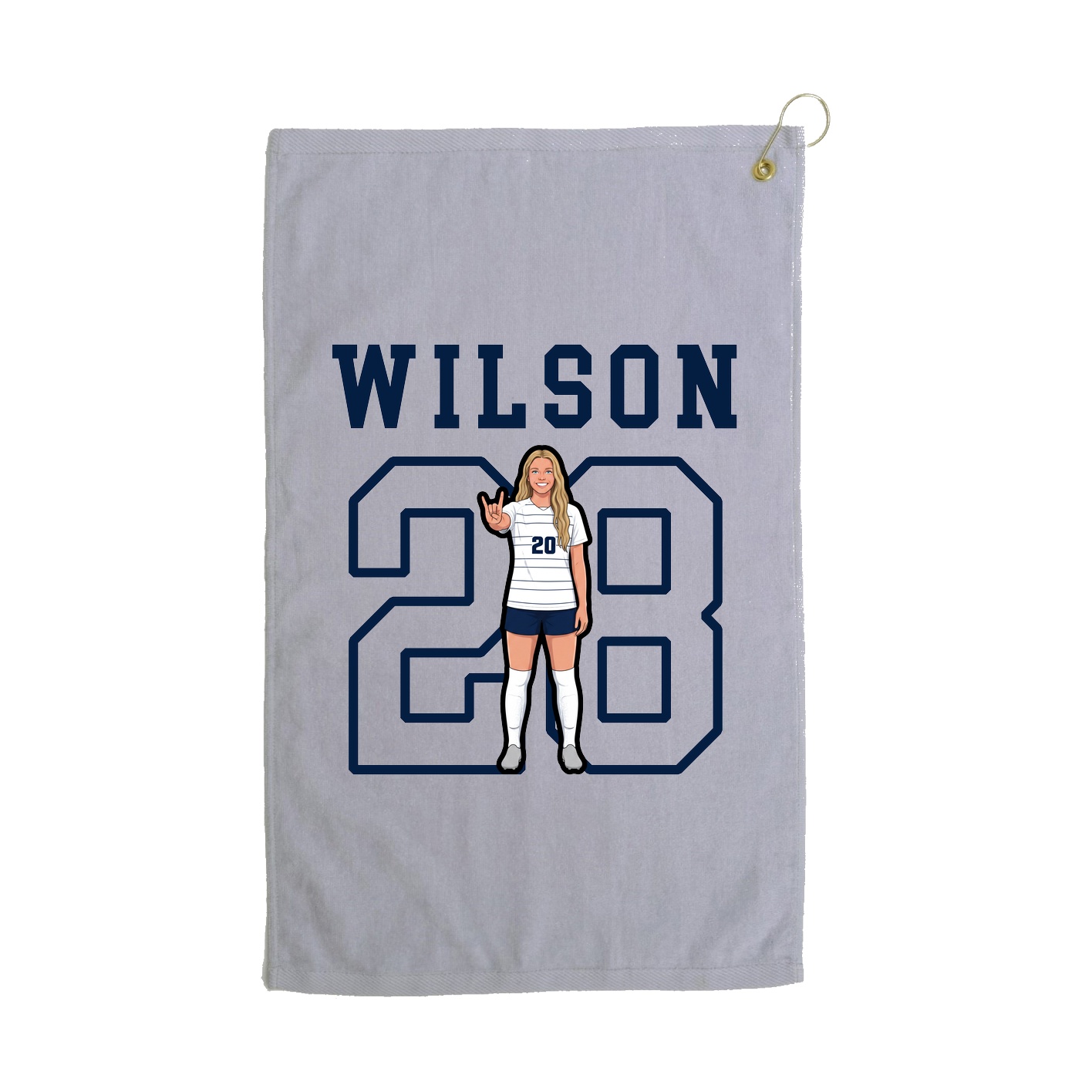 Golf Towel — Shirsey in Grey