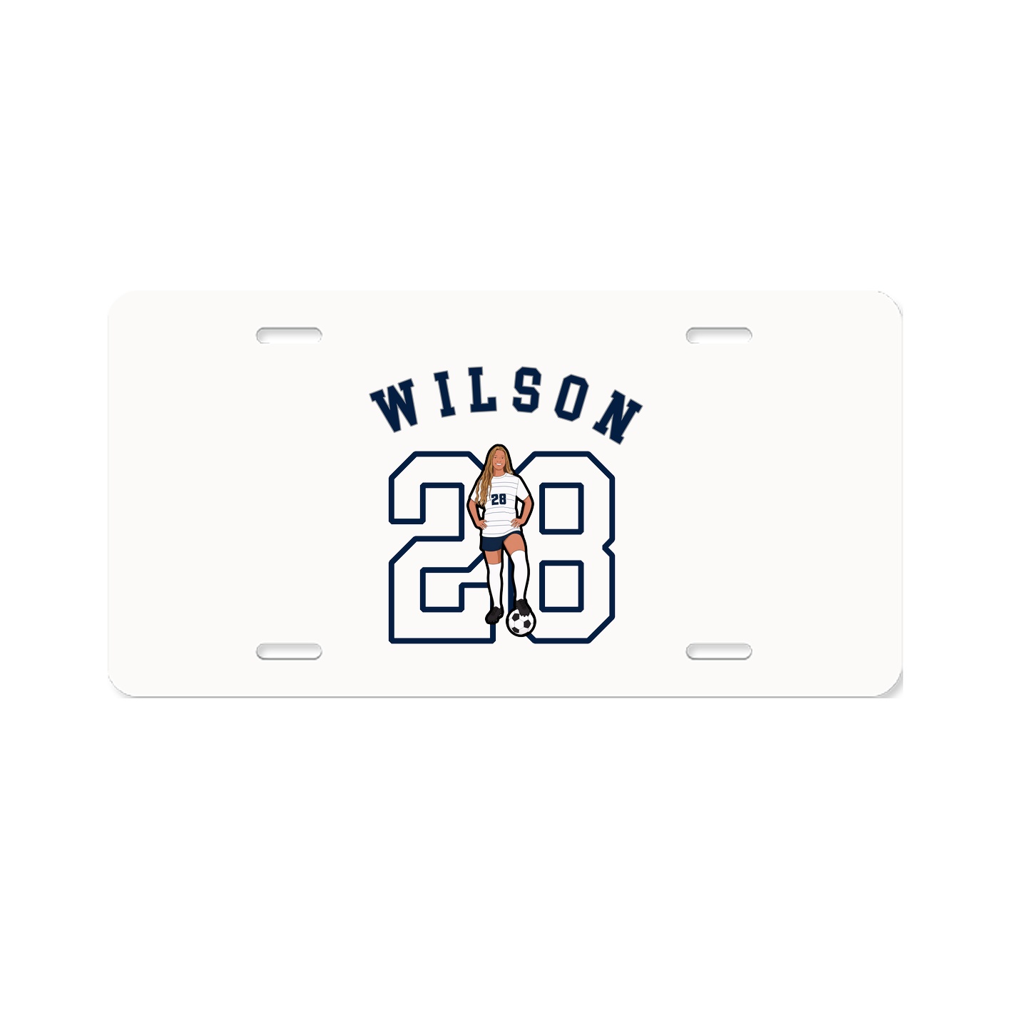License Plate — Shirsey Arch in Classic