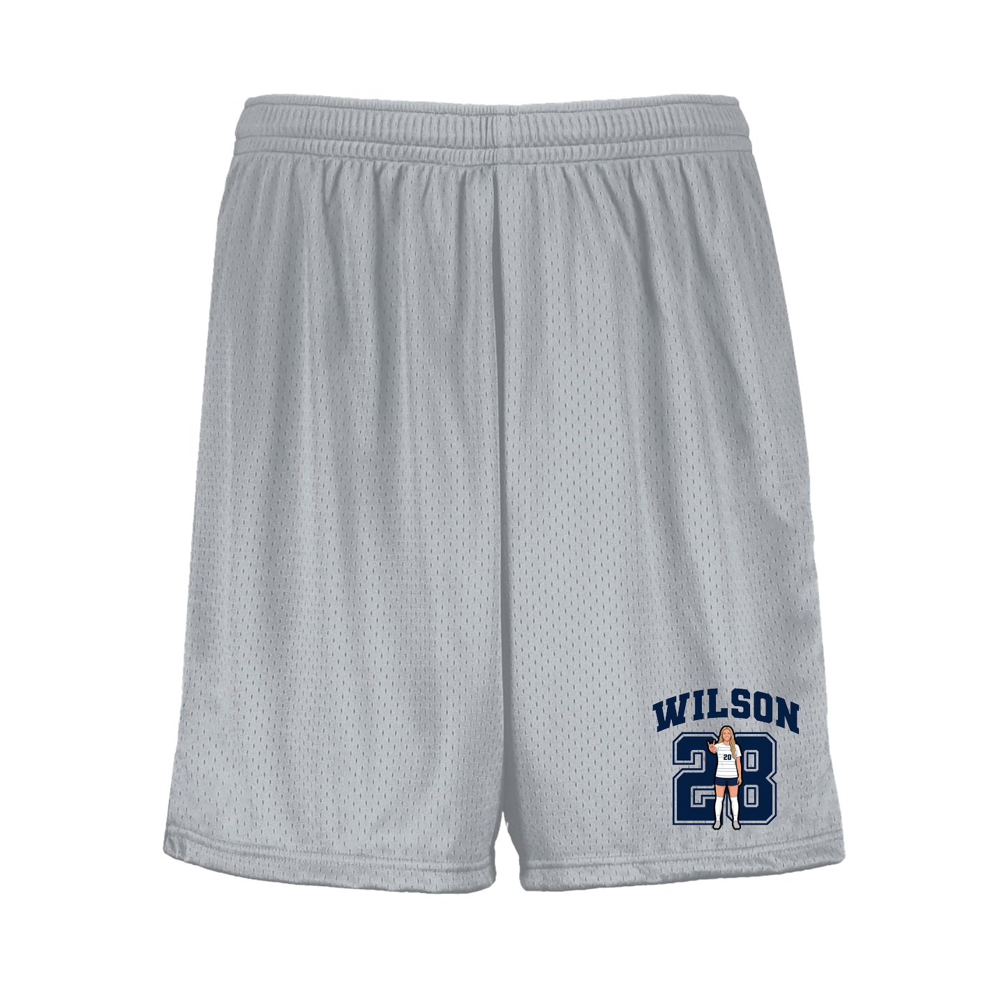 Shorts — Number in Silver