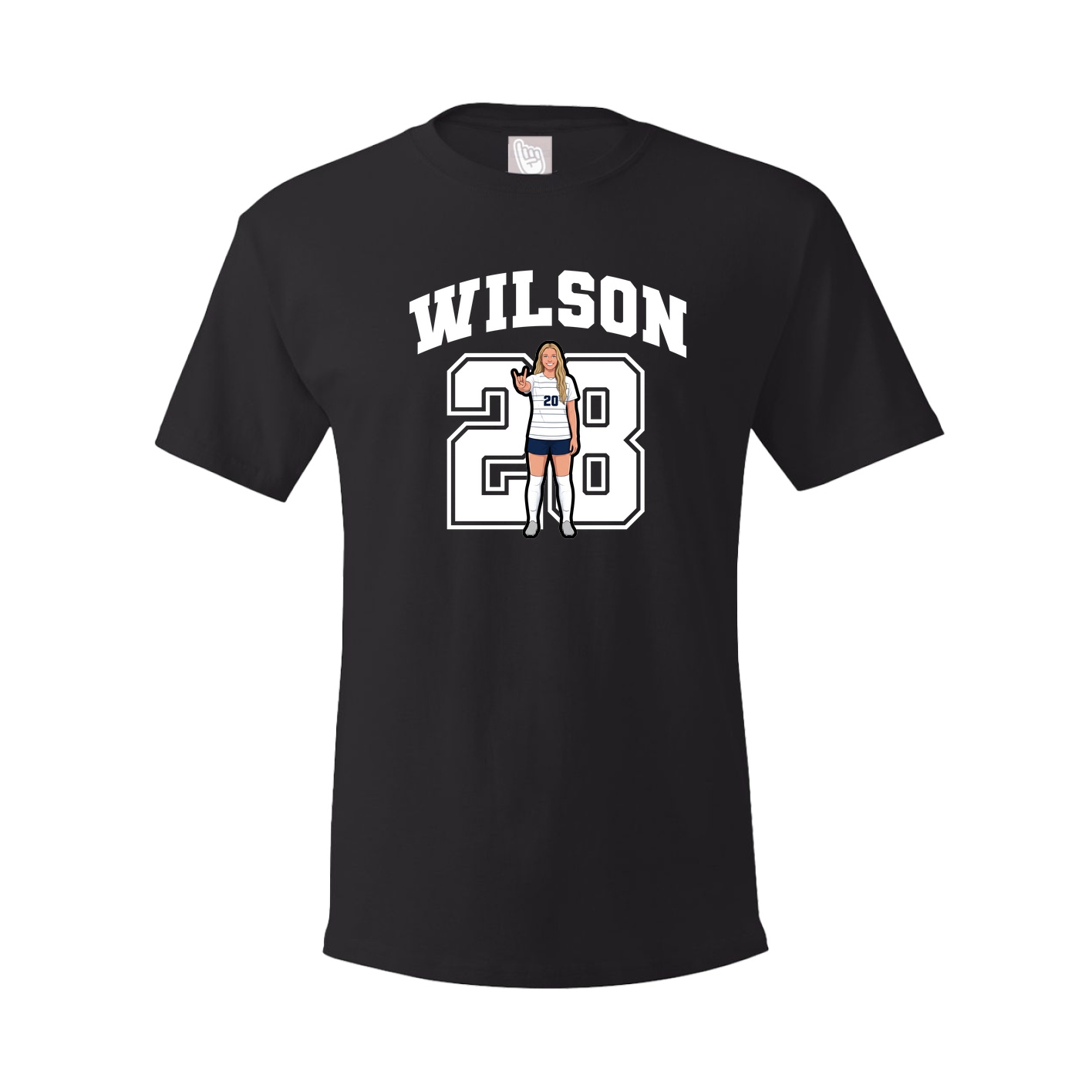 Tee — Number in Black