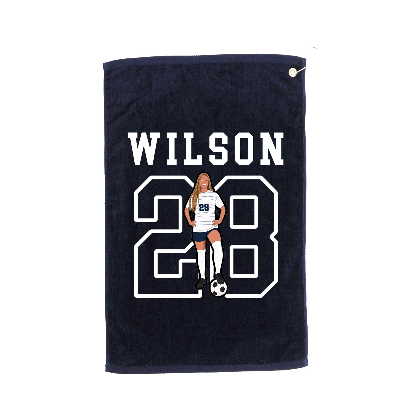 Golf Towel — Shirsey in Navy