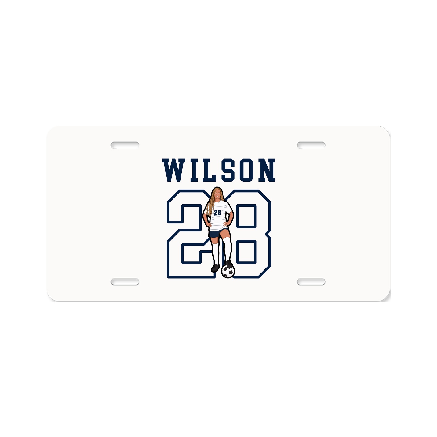 License Plate — Shirsey in Classic