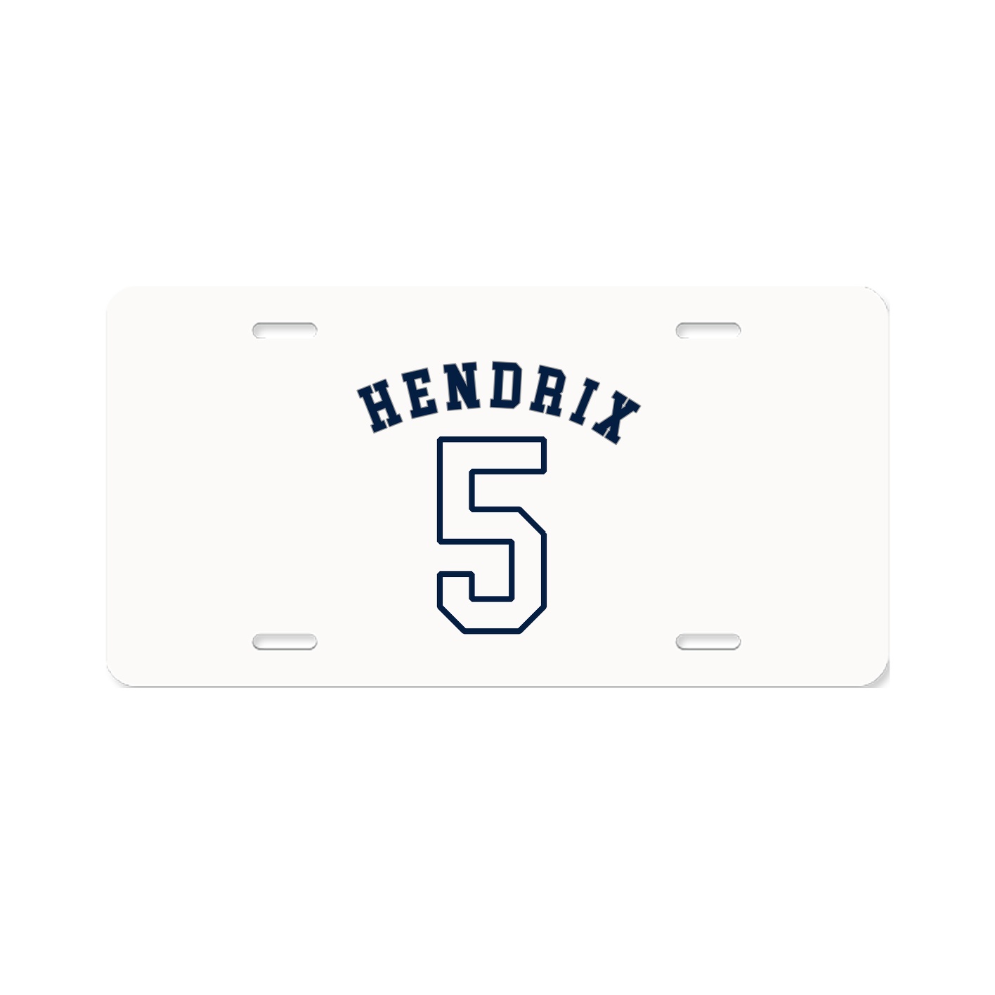 License Plate — Shirsey Arch in Classic