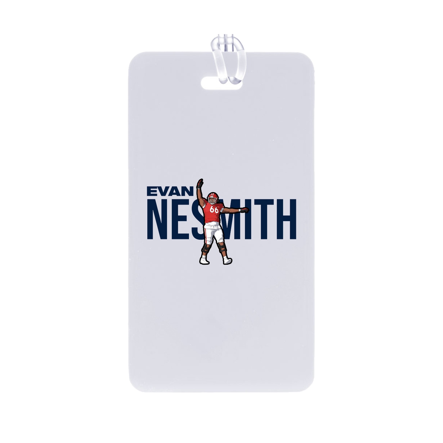 Bag Tag — Player Name in Classic