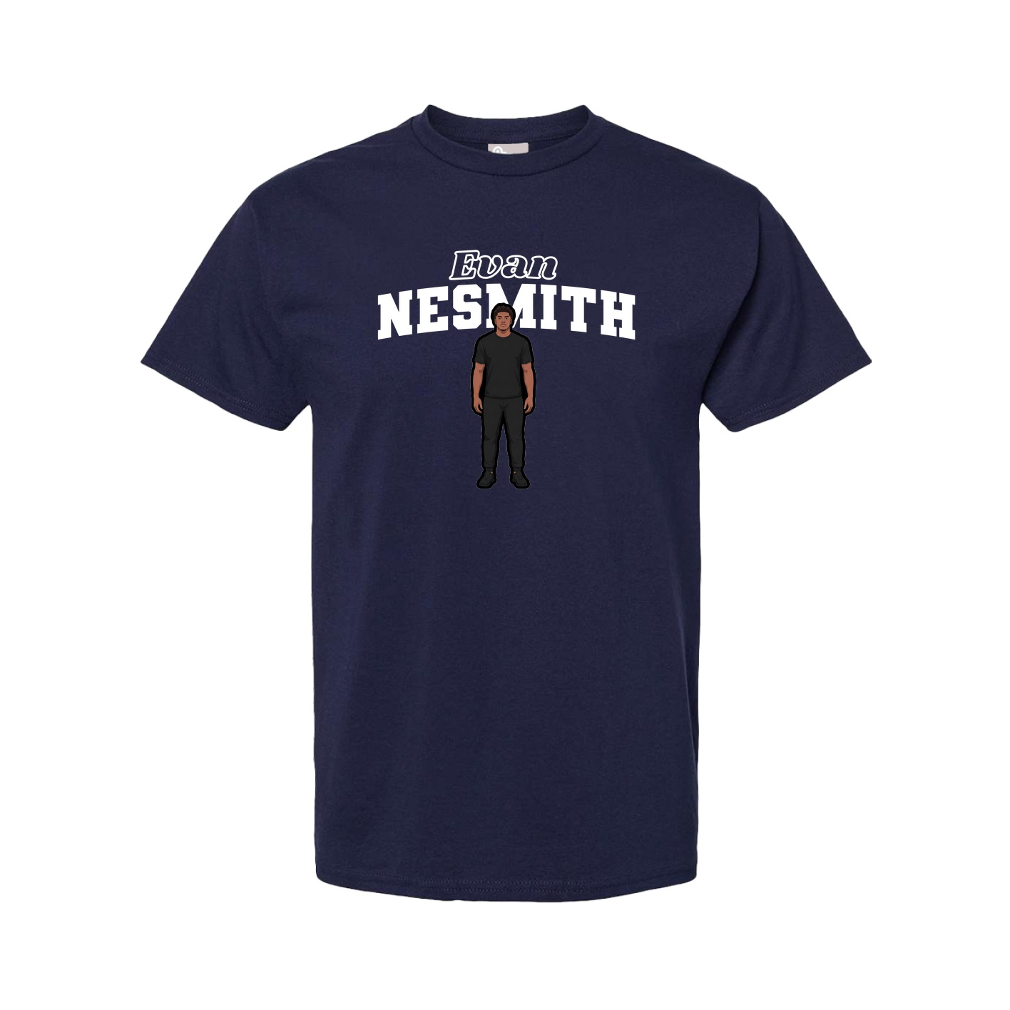 Tee — Name Arch in Navy