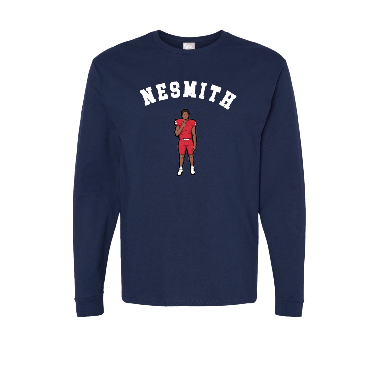Long Sleeve Tee — Shirsey Arch in Navy