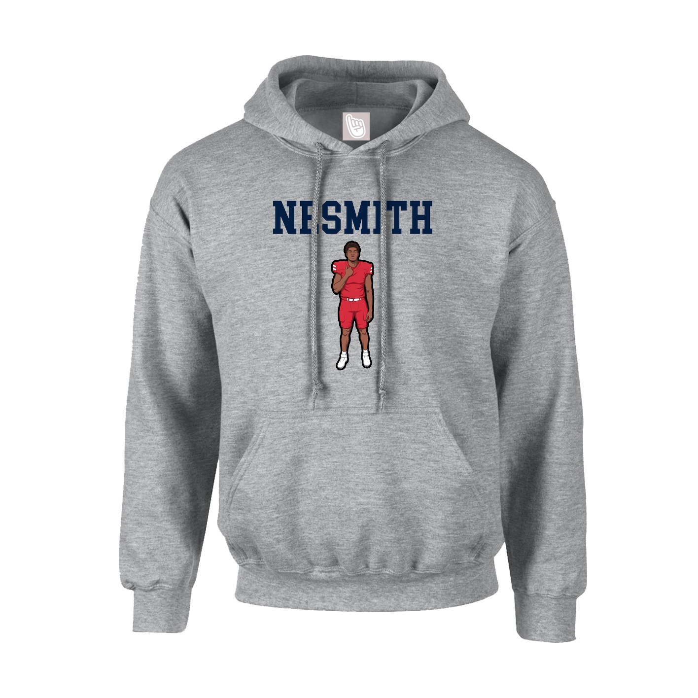 Hoodie — Shirsey in Grey