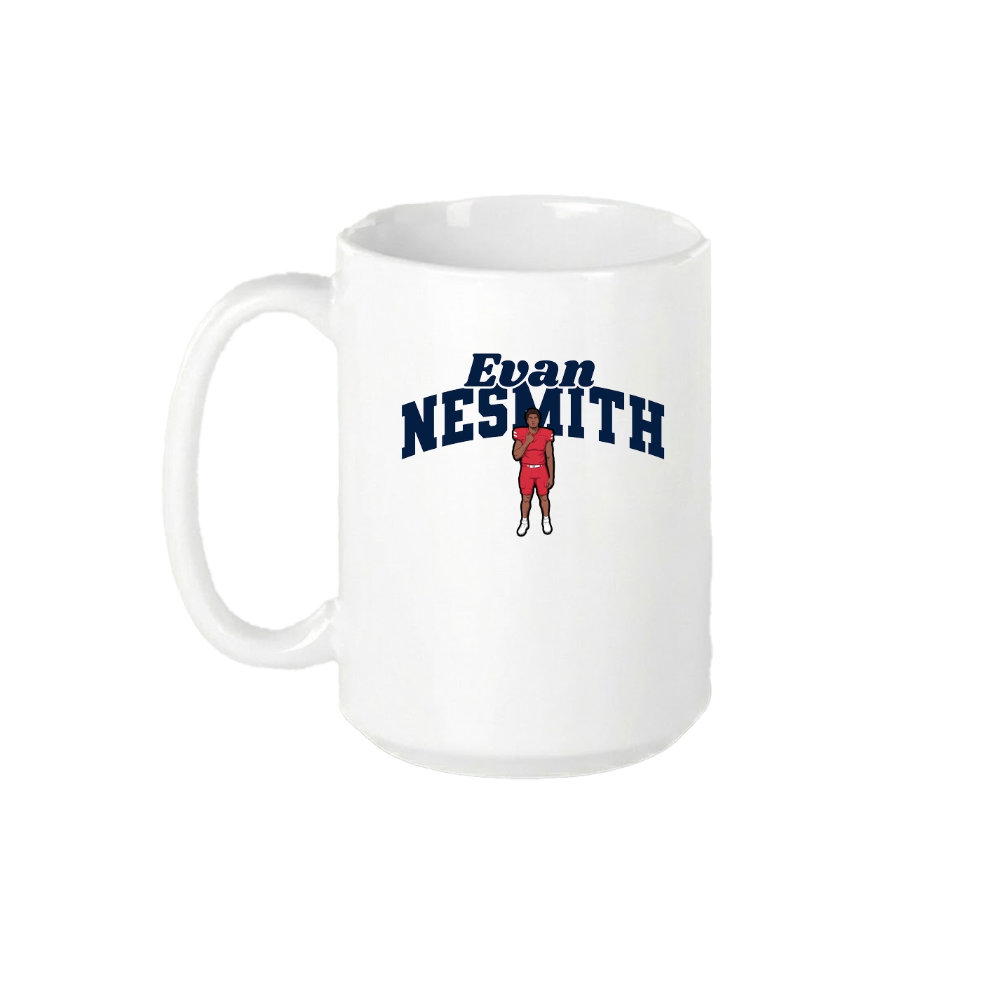 15oz Coffee Mug — Signature Arch in White