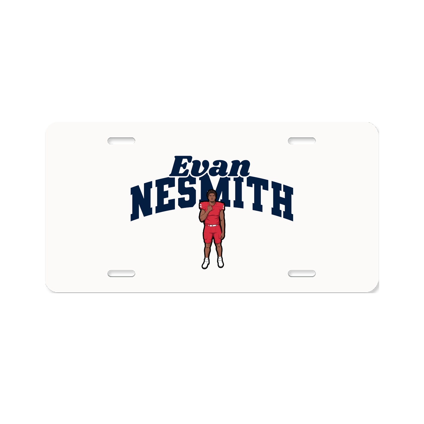 License Plate — Signature Arch in Classic