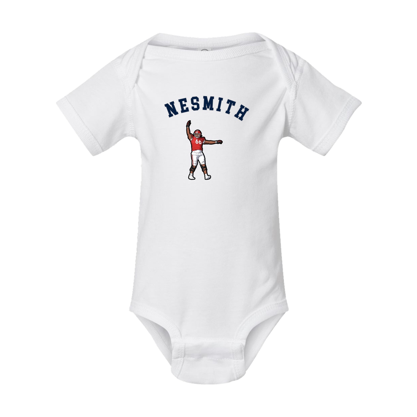 Baby Onesie — Shirsey Arch in White