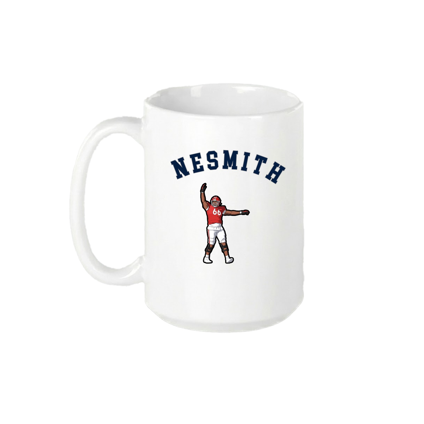 15oz Coffee Mug — Shirsey Arch in White