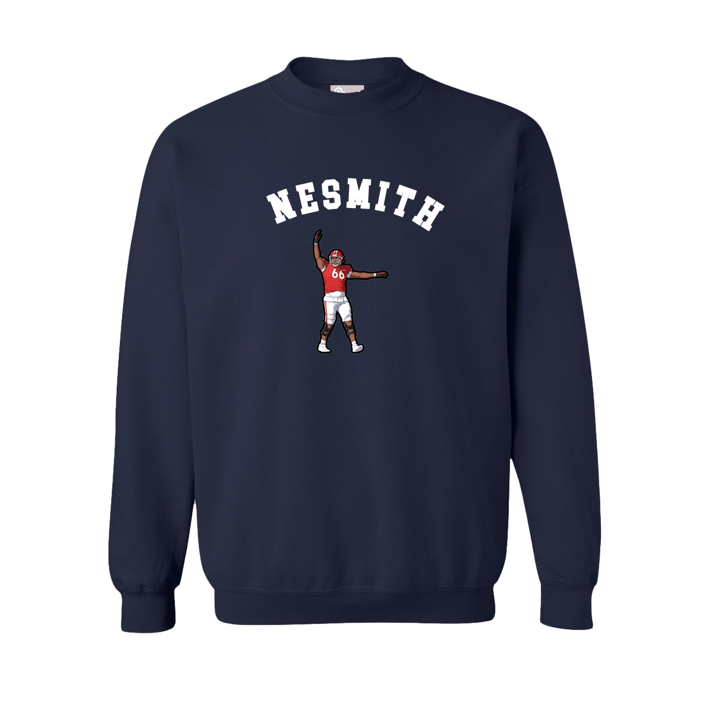 Fleece Crew — Shirsey Arch in Navy