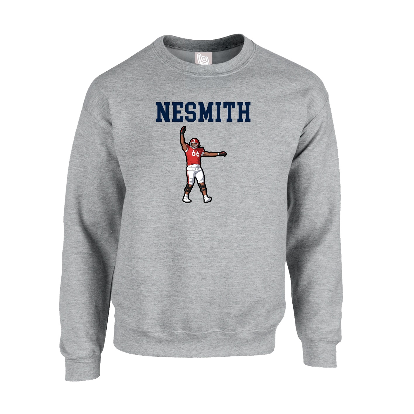 Fleece Crew — Shirsey in Grey