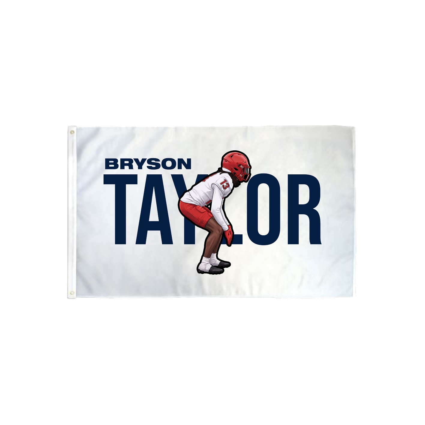 3x5 Flag — Player Name in Classic