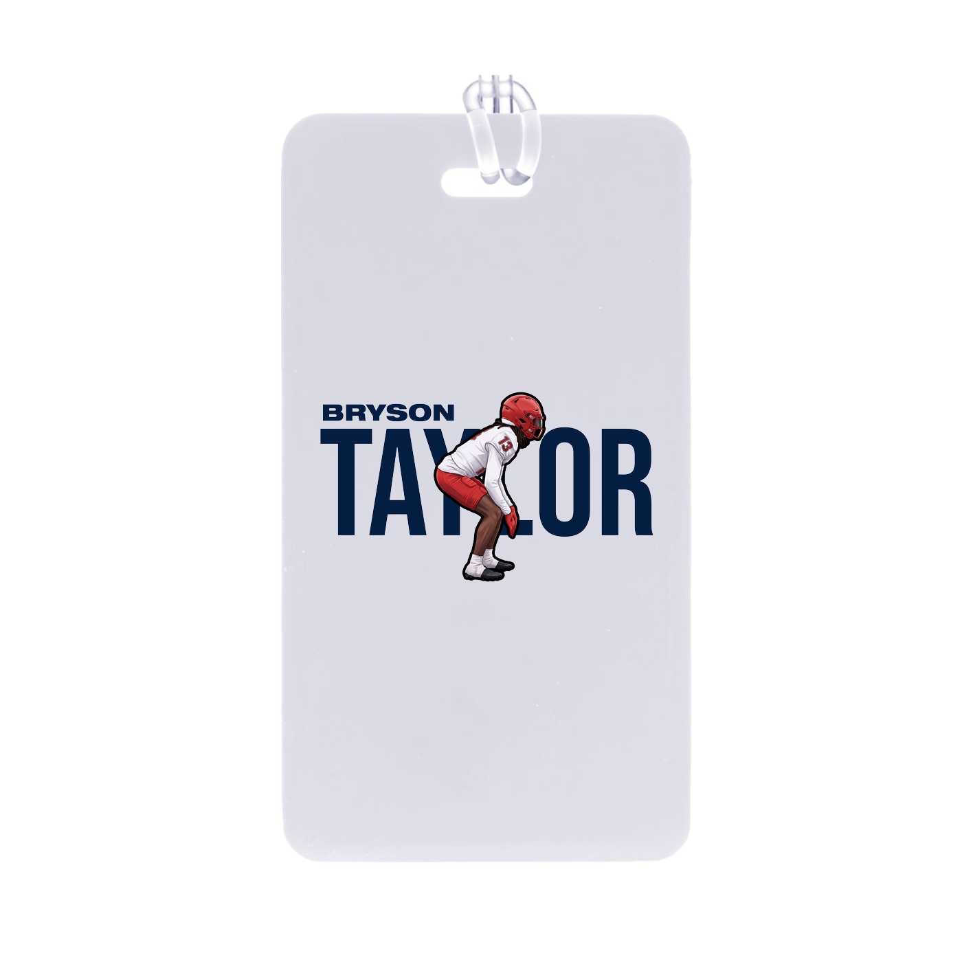 Bag Tag — Player Name in Classic