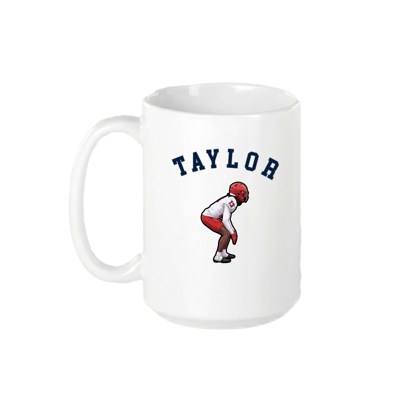 15oz Coffee Mug — Shirsey Arch in White