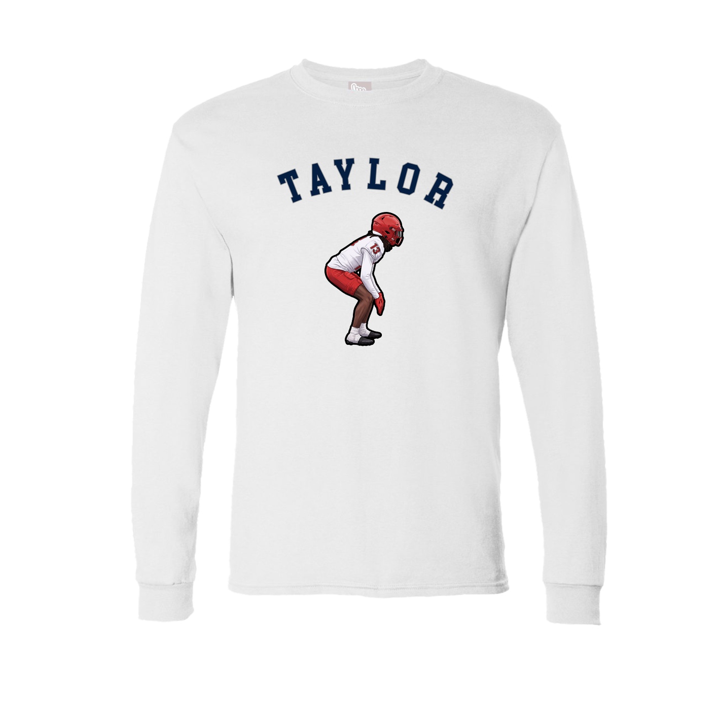 Long Sleeve Tee — Shirsey Arch in White
