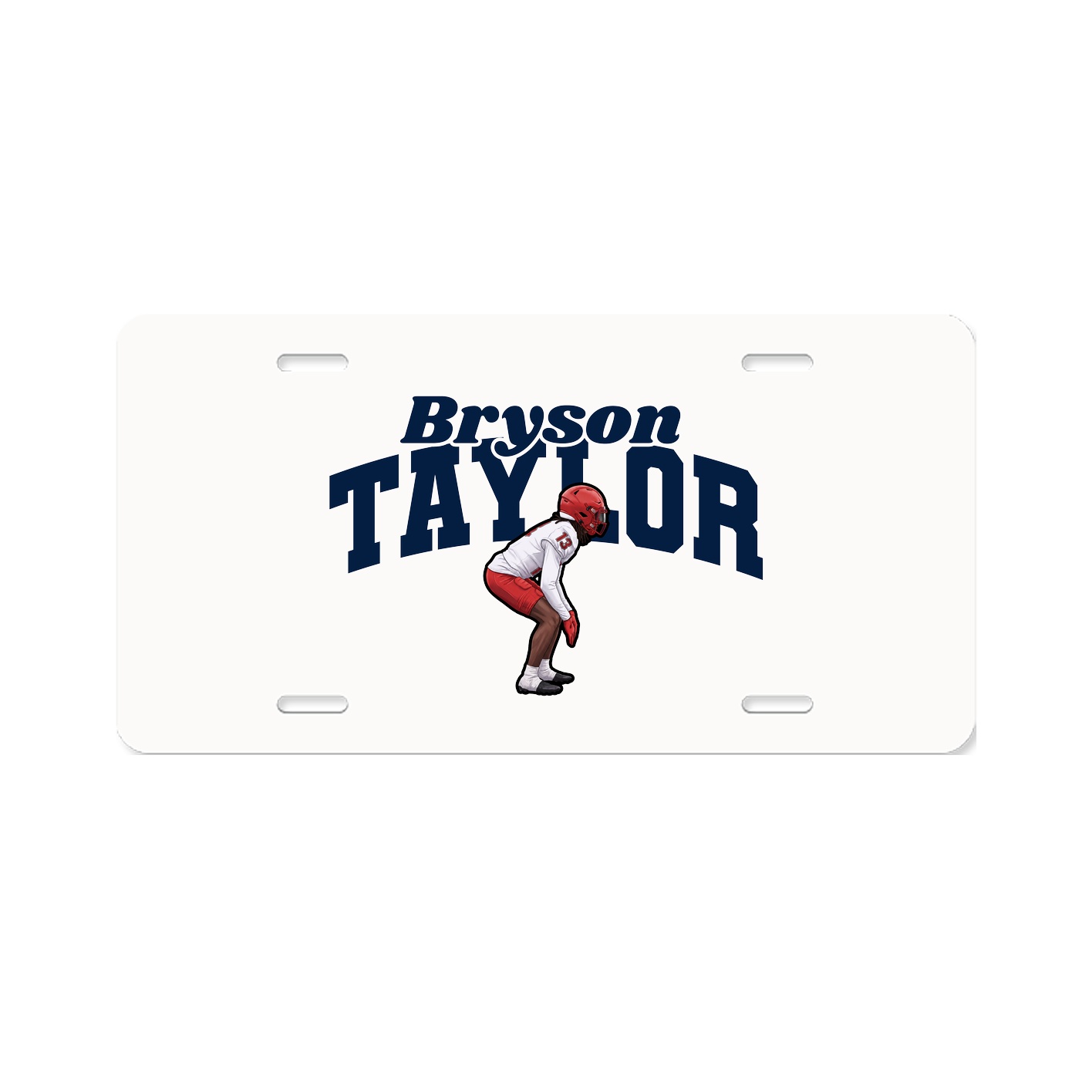 License Plate — Signature Arch in Classic
