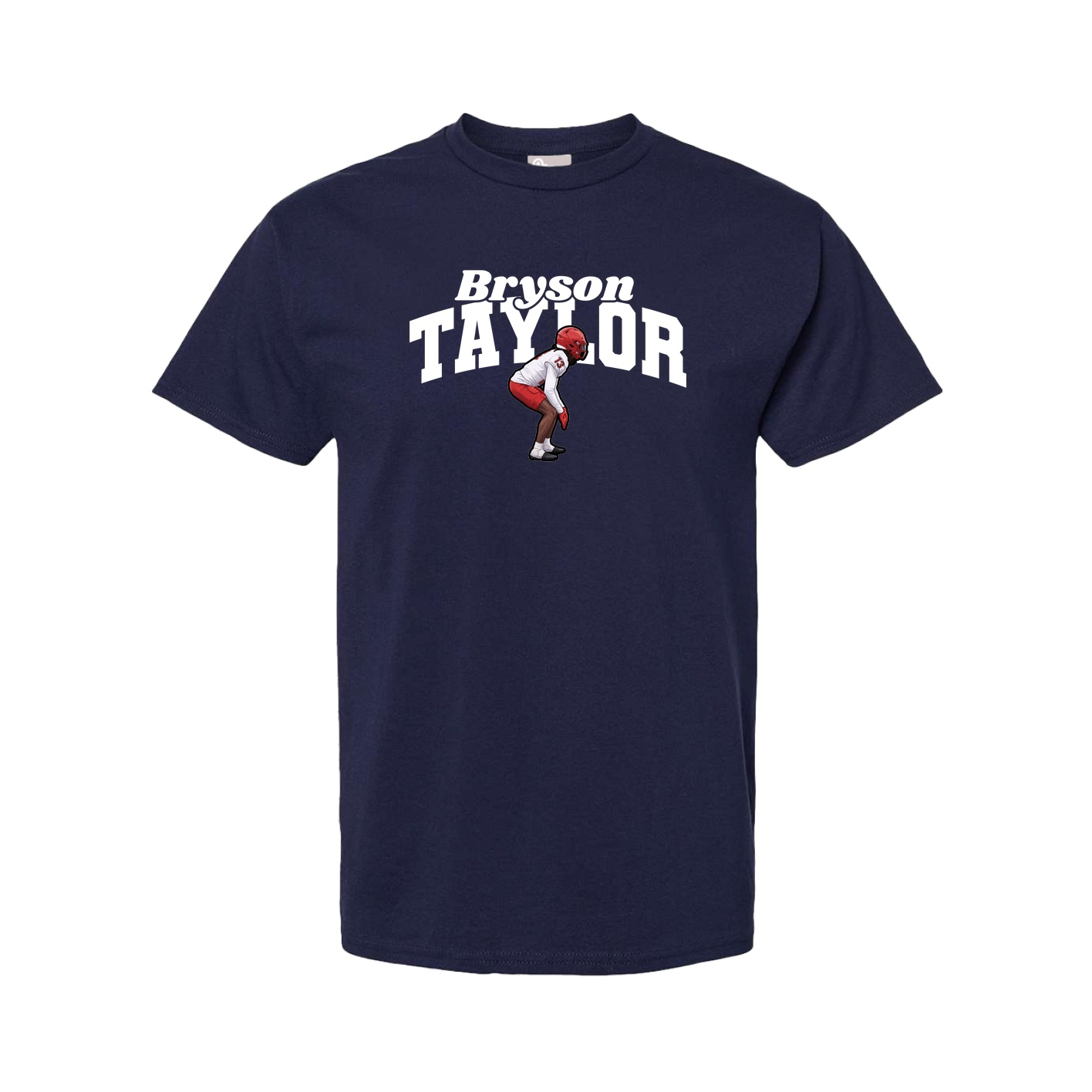 Youth Tee — Signature Arch in Navy