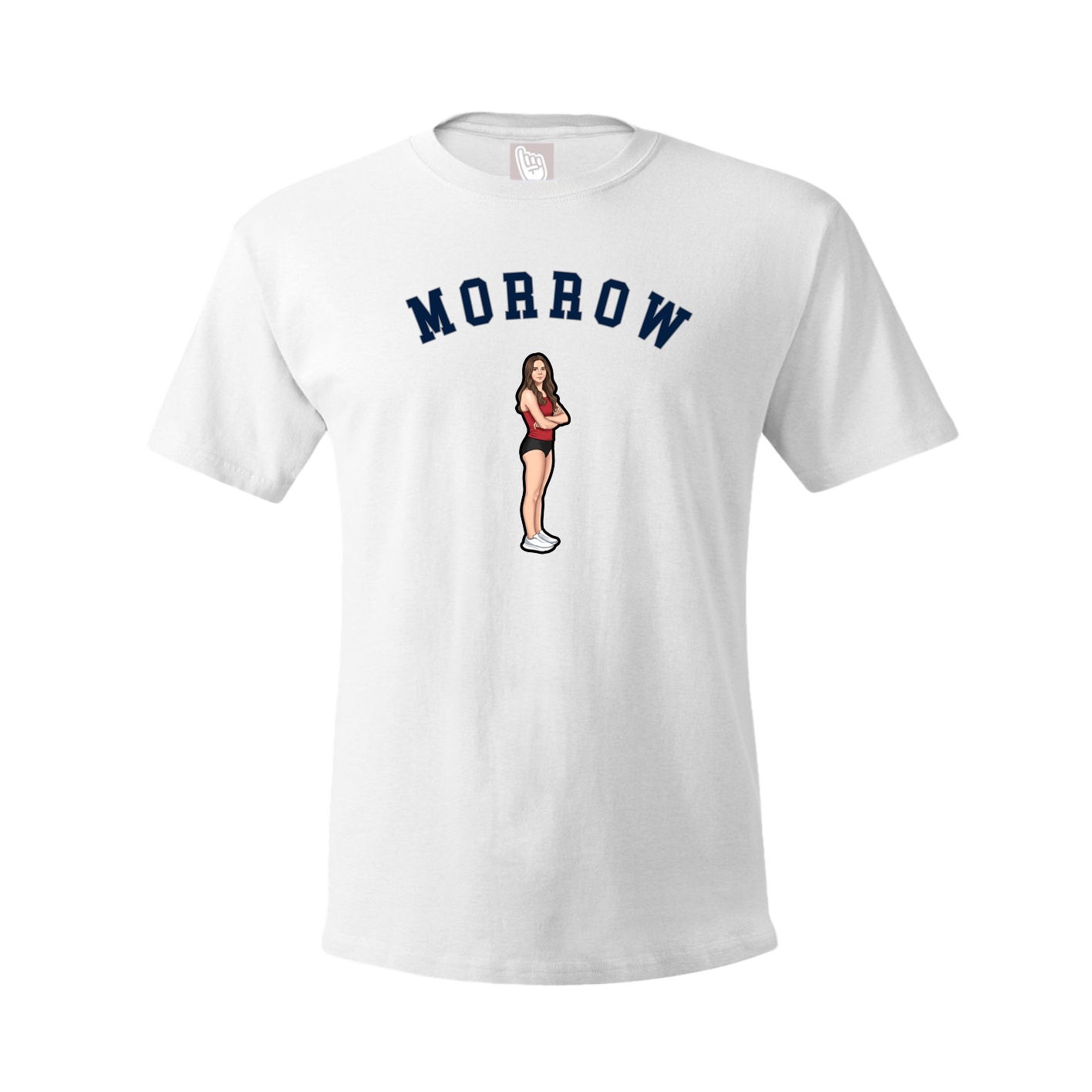 Tee — Shirsey Arch in White