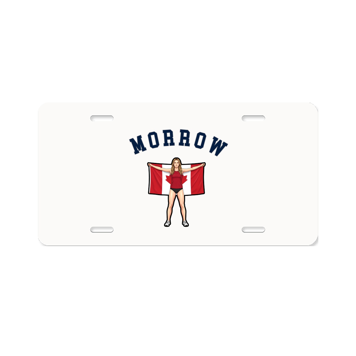 License Plate — Shirsey Arch in Classic