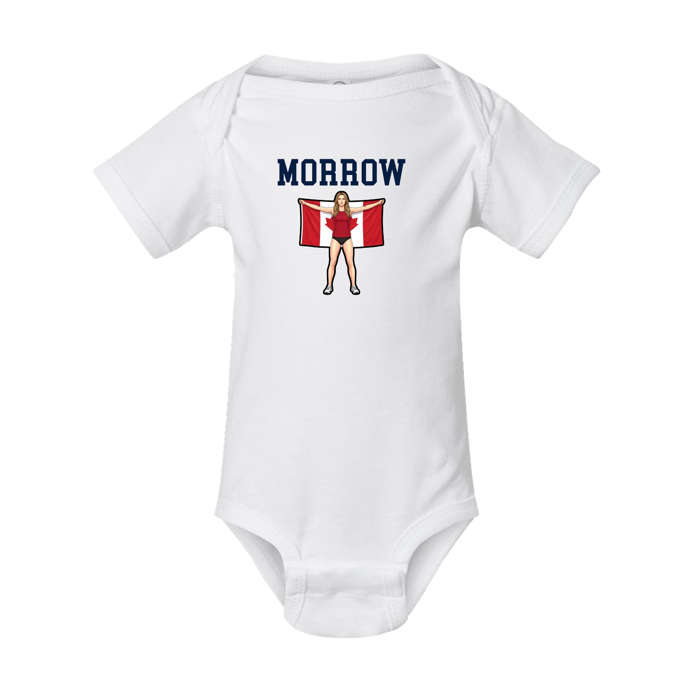 Baby Onesie — Shirsey in White