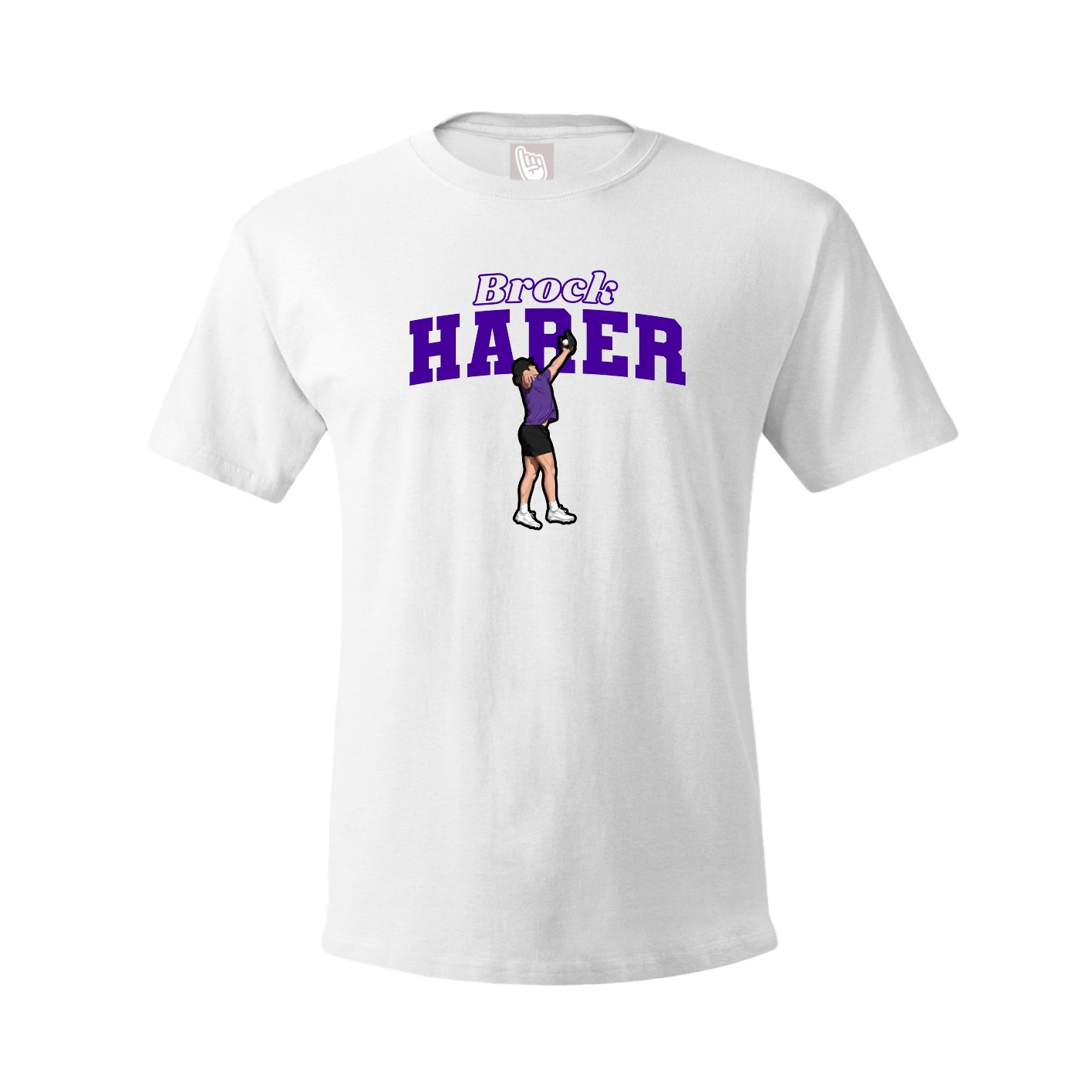 Tee — Name Arch in White