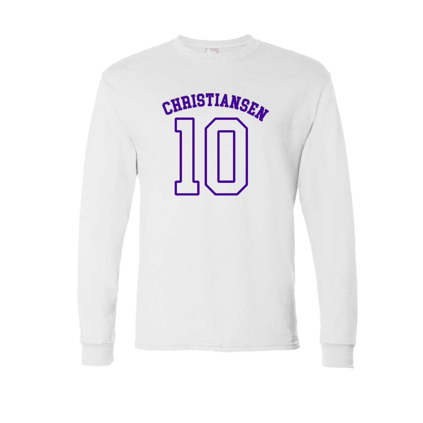 Long Sleeve Tee — Shirsey Arch in White
