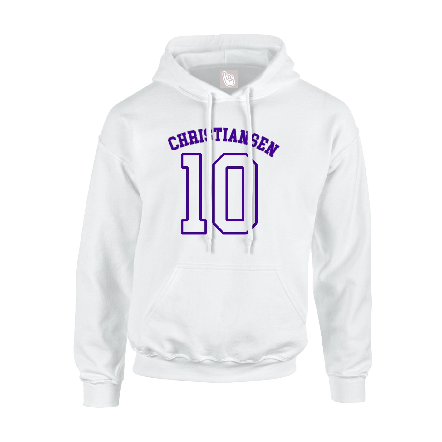 Hoodie — Shirsey Arch in White