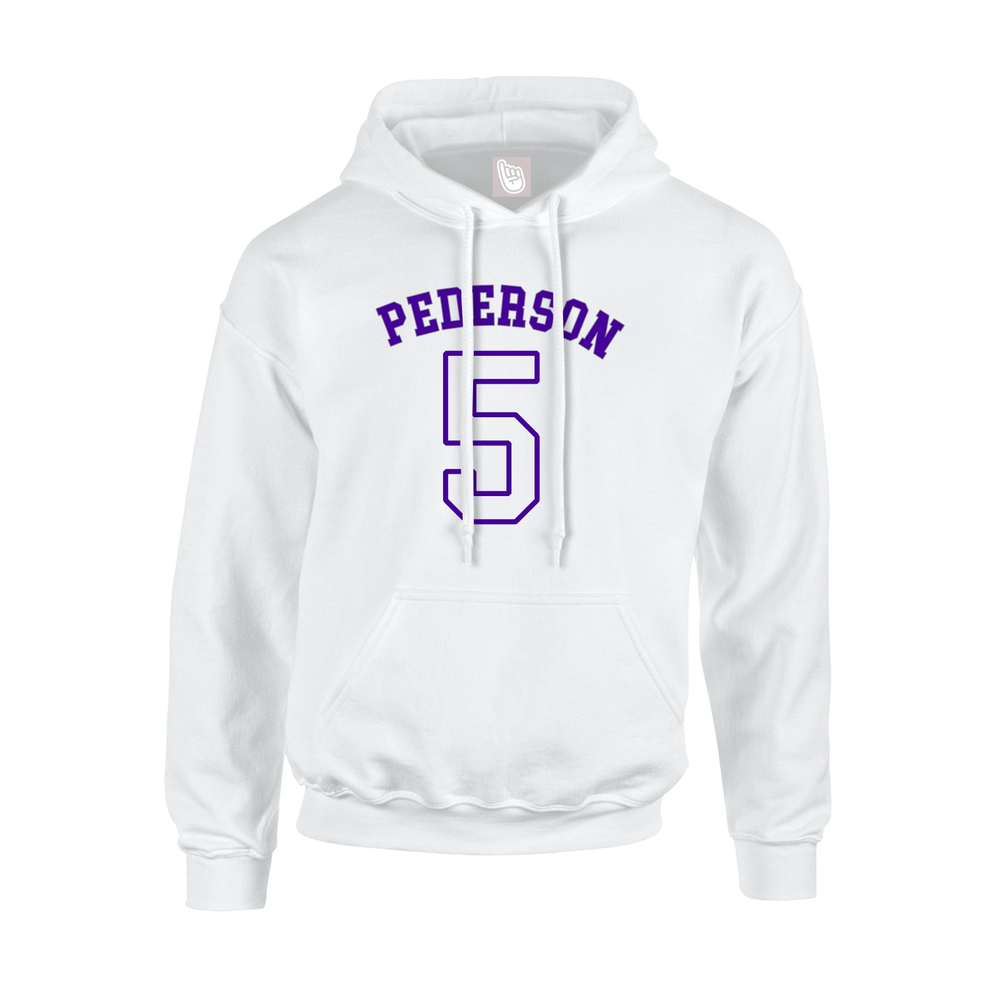Hoodie — Shirsey Arch in White