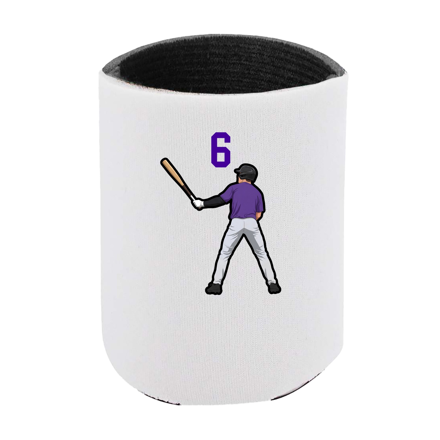 Can Holder — Number Top in White