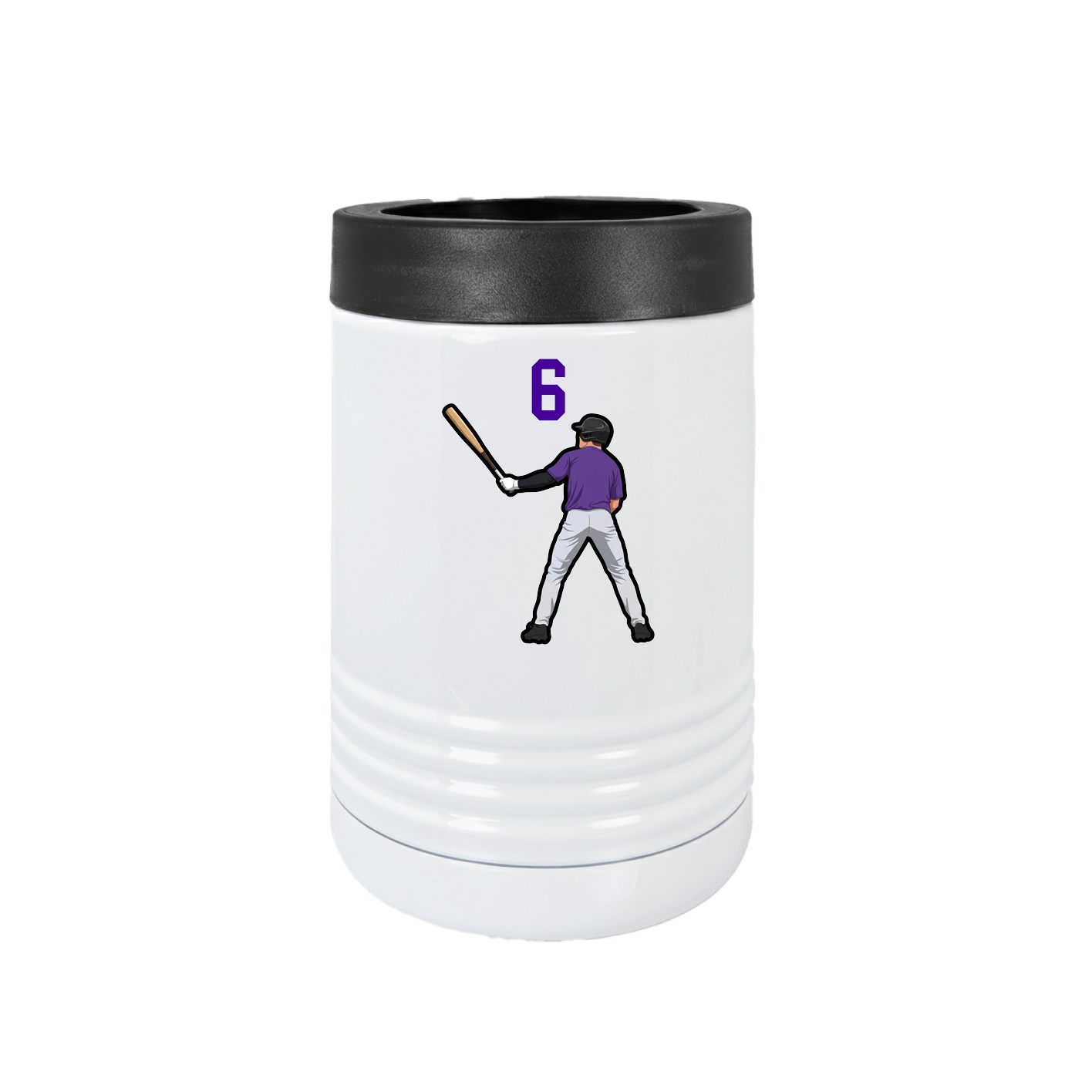 Beverage Holder — Number Top in White