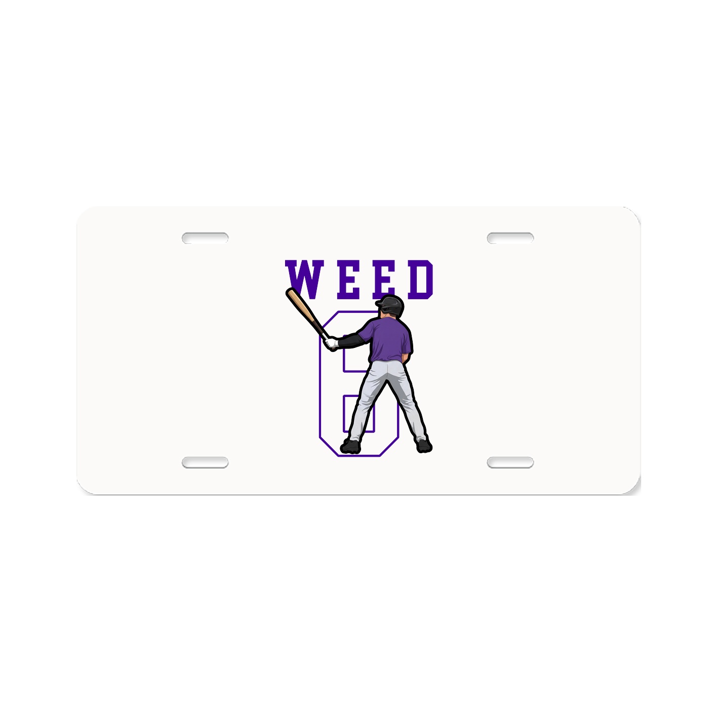 Aluminum License Plate