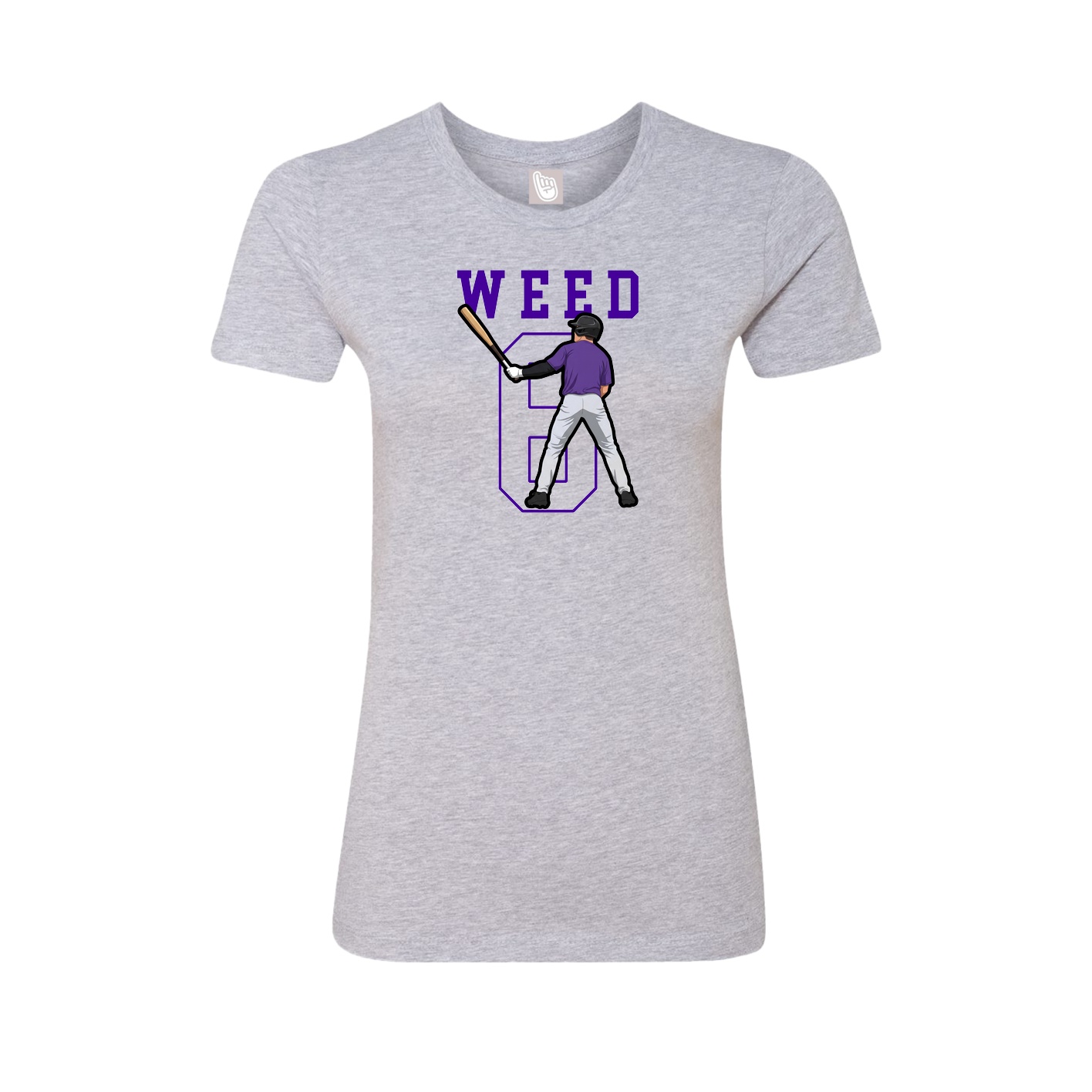 Fitted Women's Tee — Shirsey in Grey