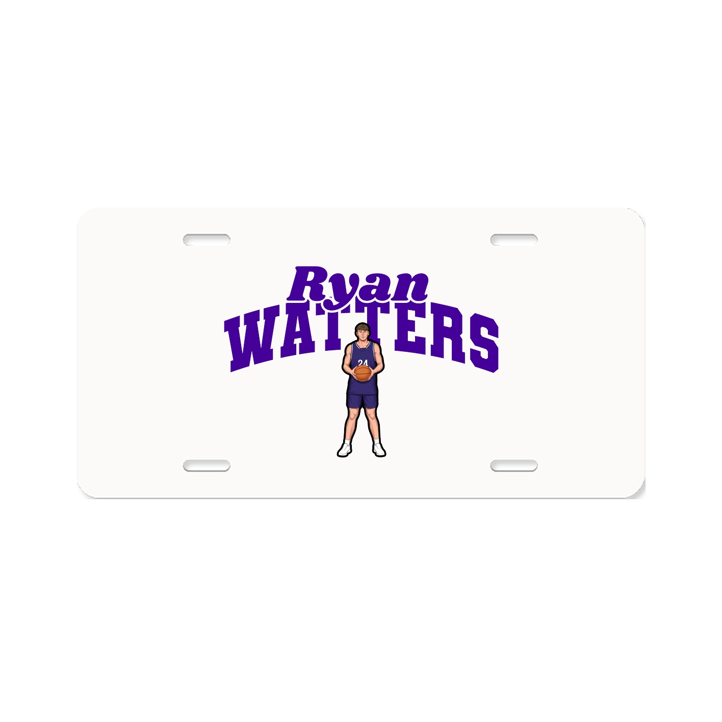 License Plate — Signature Arch in Classic