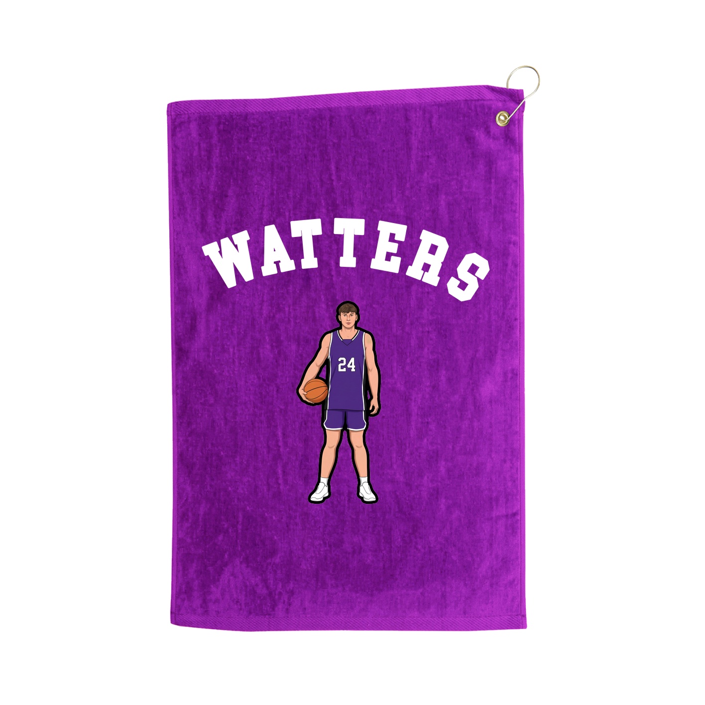 Golf Towel — Shirsey Arch in Purple