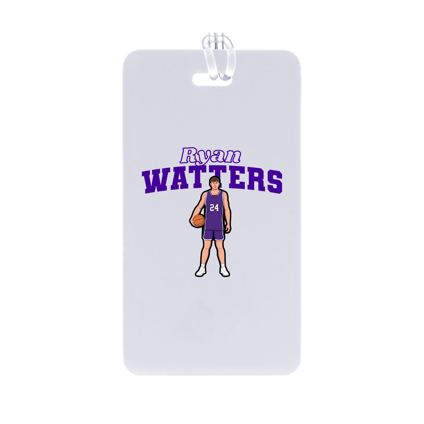 Bag Tag — Name Arch in Classic