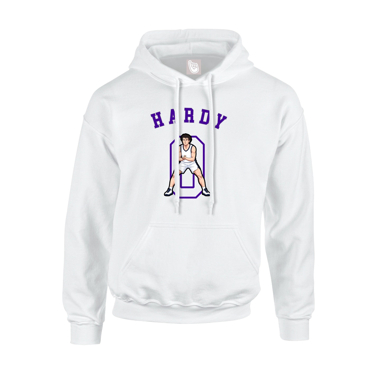 Youth Hoodie — Shirsey Arch in White