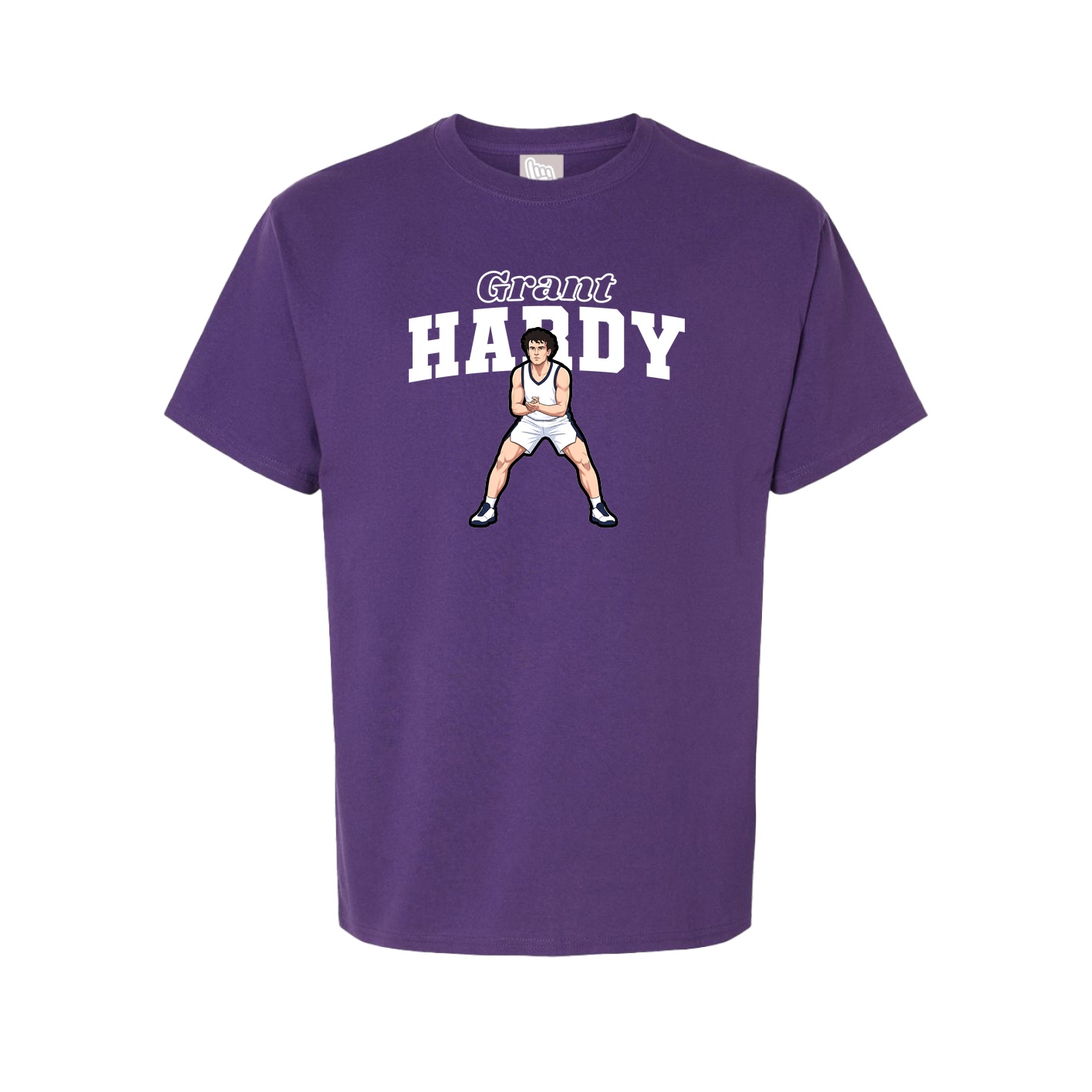 Tee — Name Arch in Purple