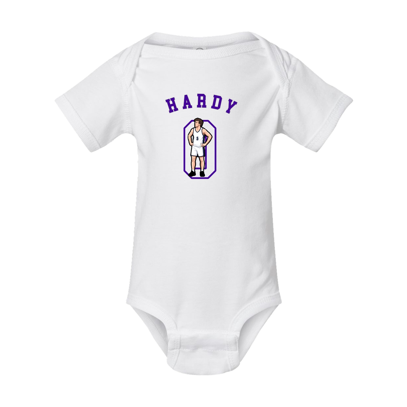 Baby Onesie — Shirsey Arch in White