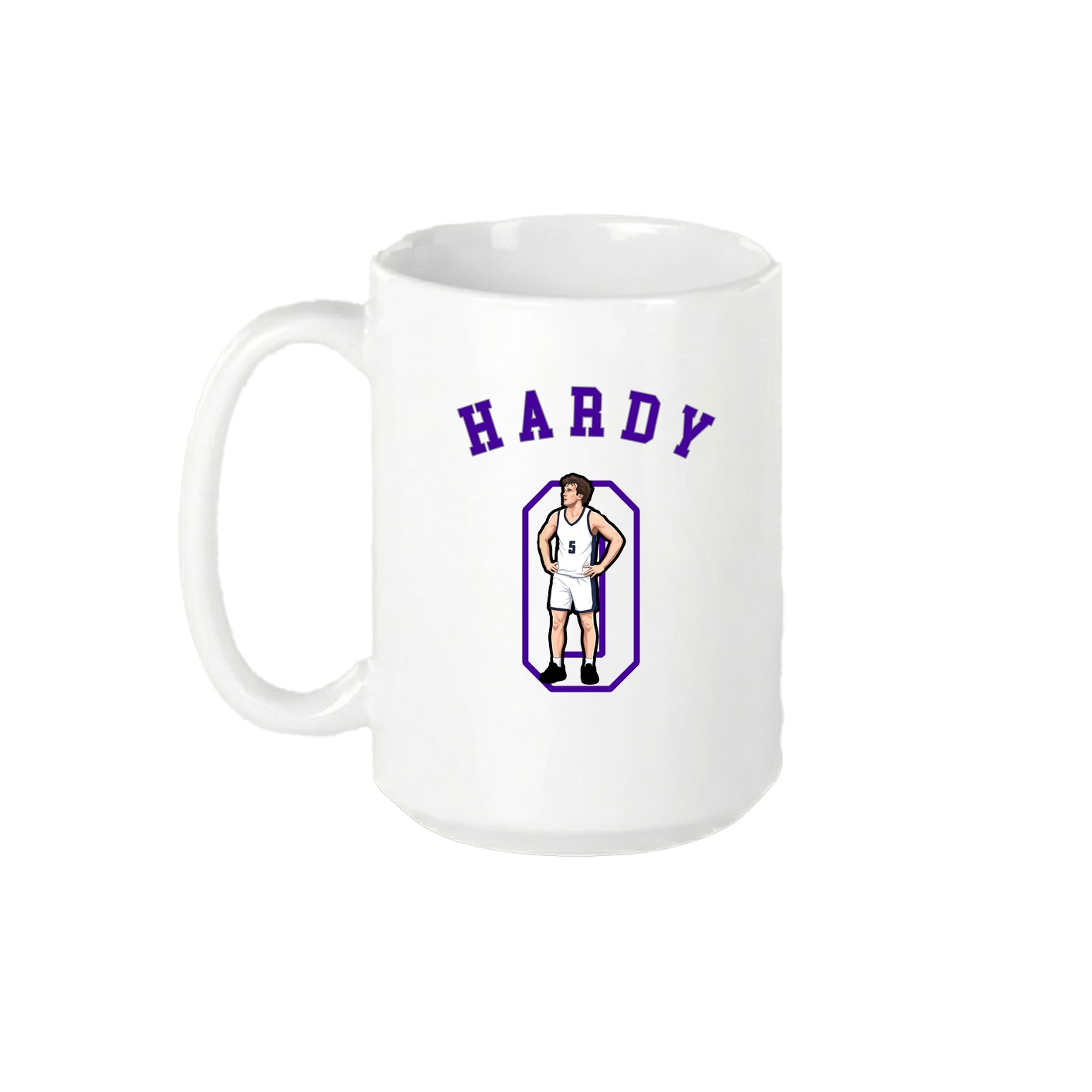 15oz Coffee Mug — Shirsey Arch in White