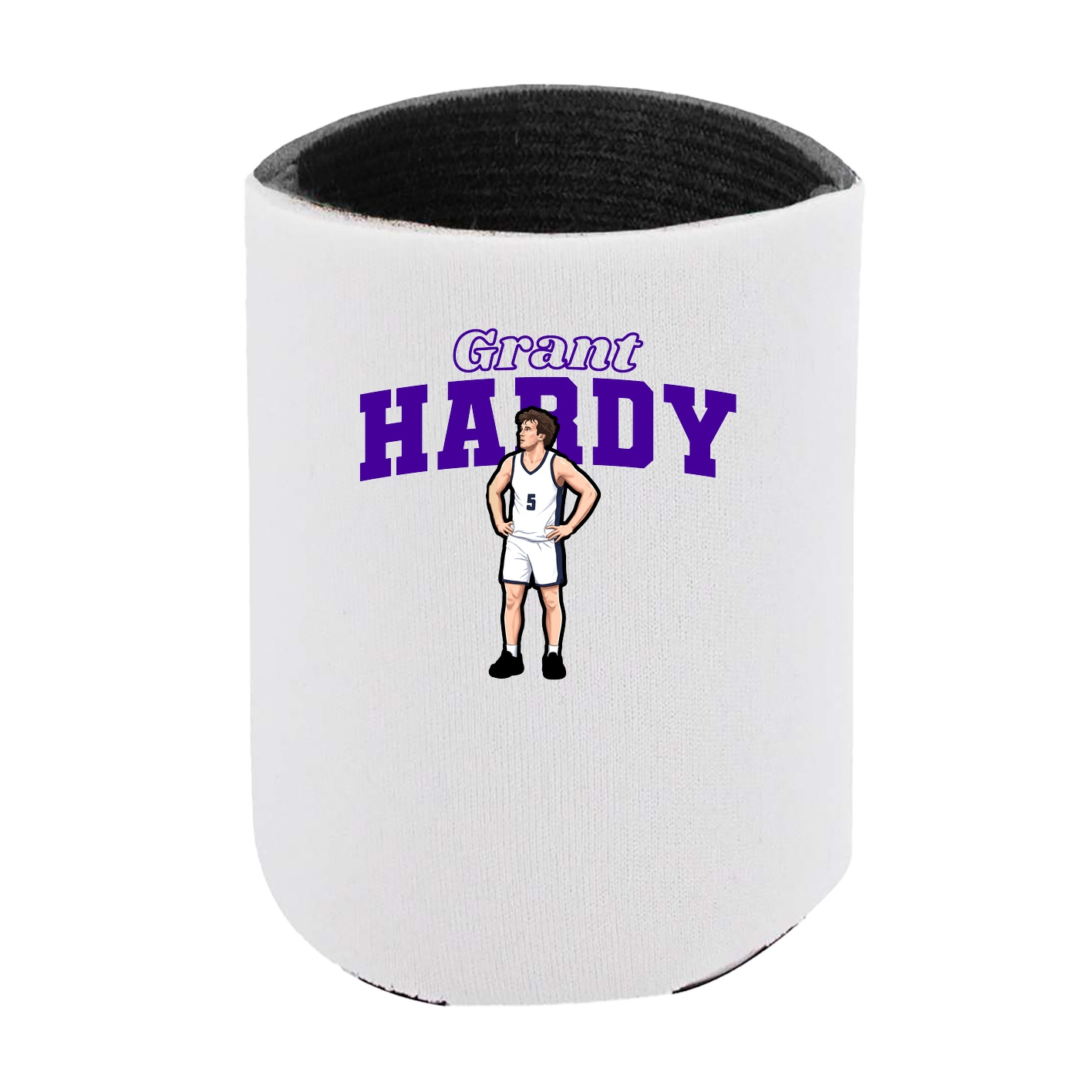 Can Holder — Name Arch in White
