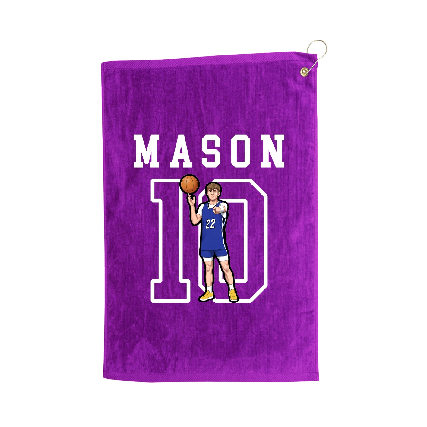 Golf Towel — Shirsey in Purple